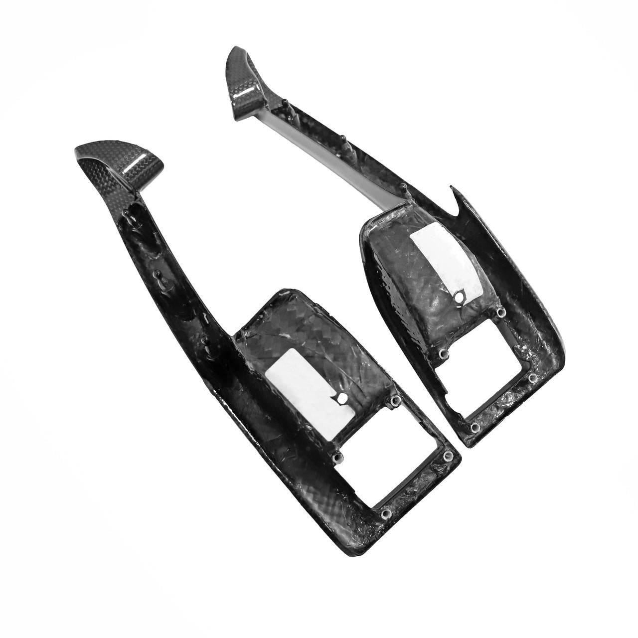 Carbon Fiber Inner Door Handle Pulls - Ferrari F12 Berlinetta Secondary image