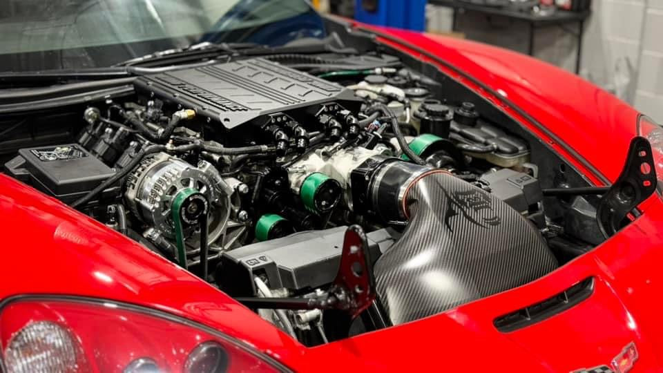 Kong Performance C6ZR1 Ram Air Intake System (Carbon)