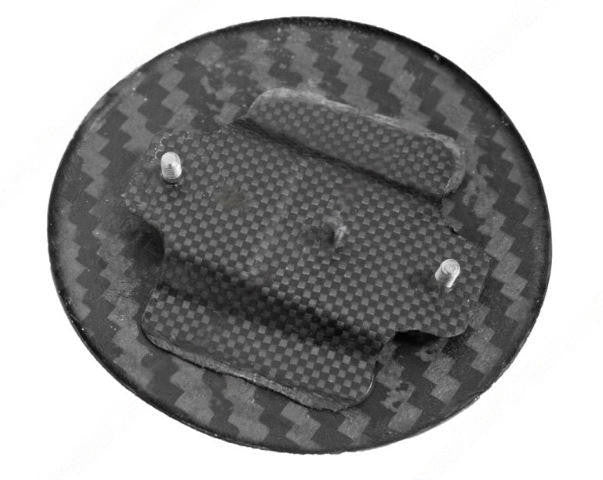 Carbon Fiber Fuel Door With Cavallino F8 Tributo Spider Ferrari
