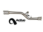 F8X BMW M3 & M4 Single Mid Pipe includes Active F-brace