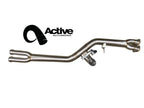F8X BMW M3 & M4 Single Mid Pipe includes Active F-brace