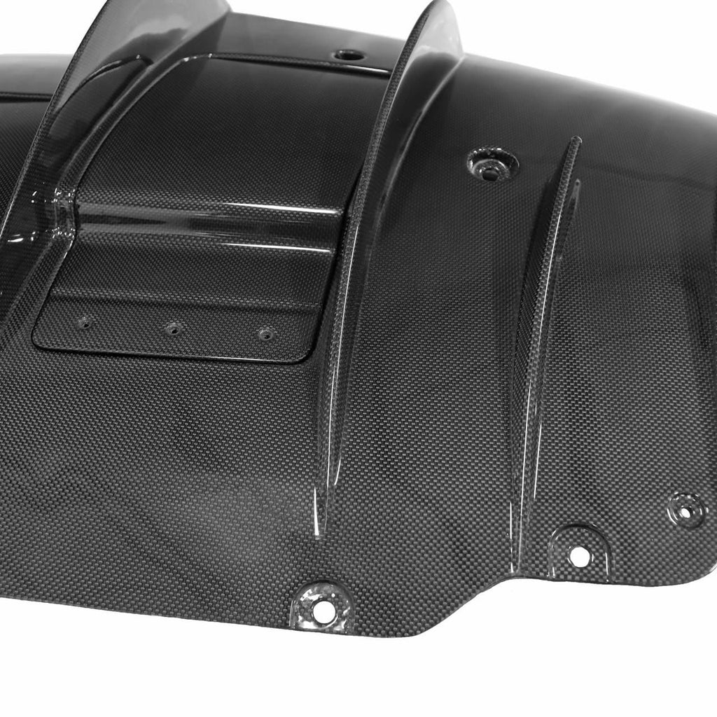 Carbon Fiber Rear Diffuser F8 Tributo Spider Ferrari
