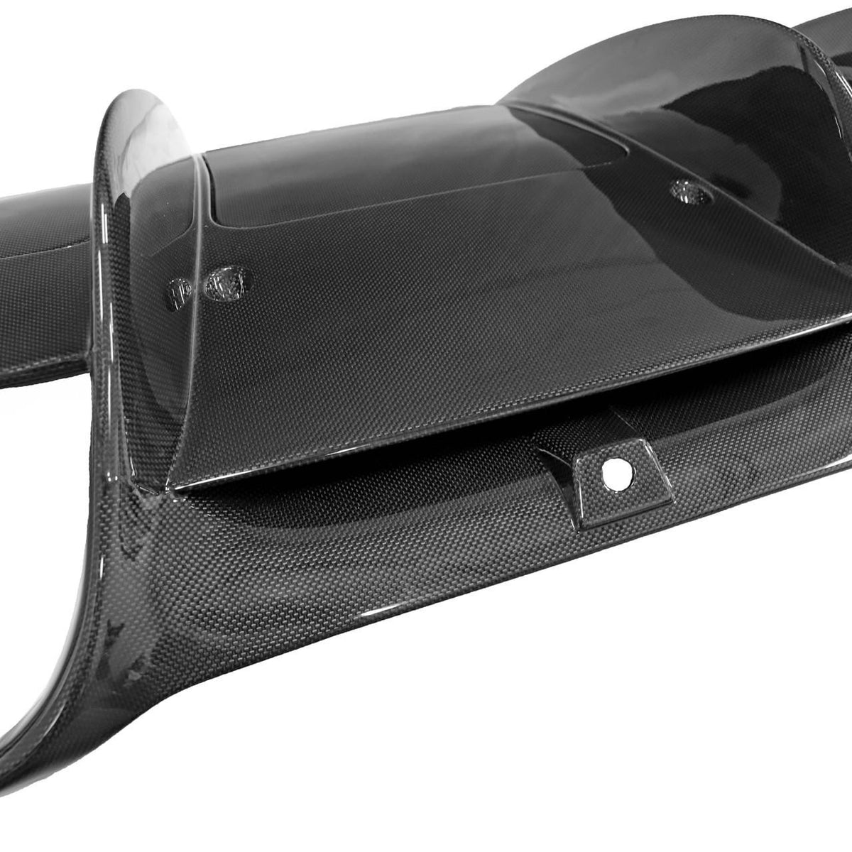 Carbon Fiber Rear Diffuser F8 Tributo Spider Ferrari
