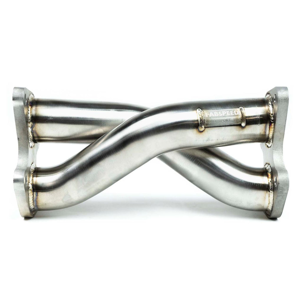 Fabspeed Ferrari F8 Tributo Rear Center Muffler Bypass X Pipe (2020+)