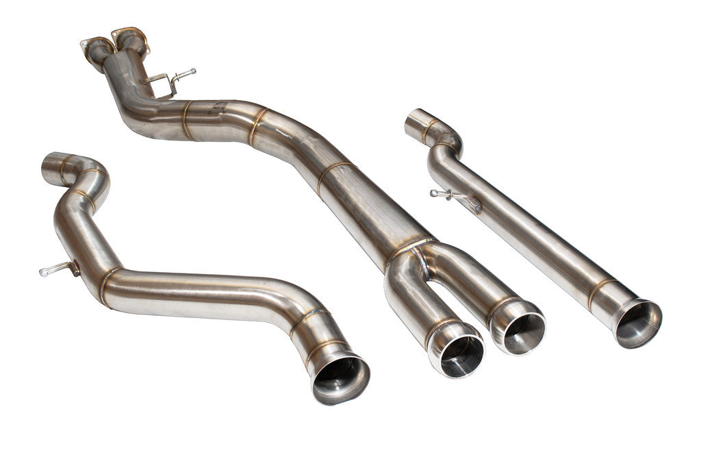 F8X BMW M3 & M4 Single Mid Pipe includes Active F-brace Secondary image