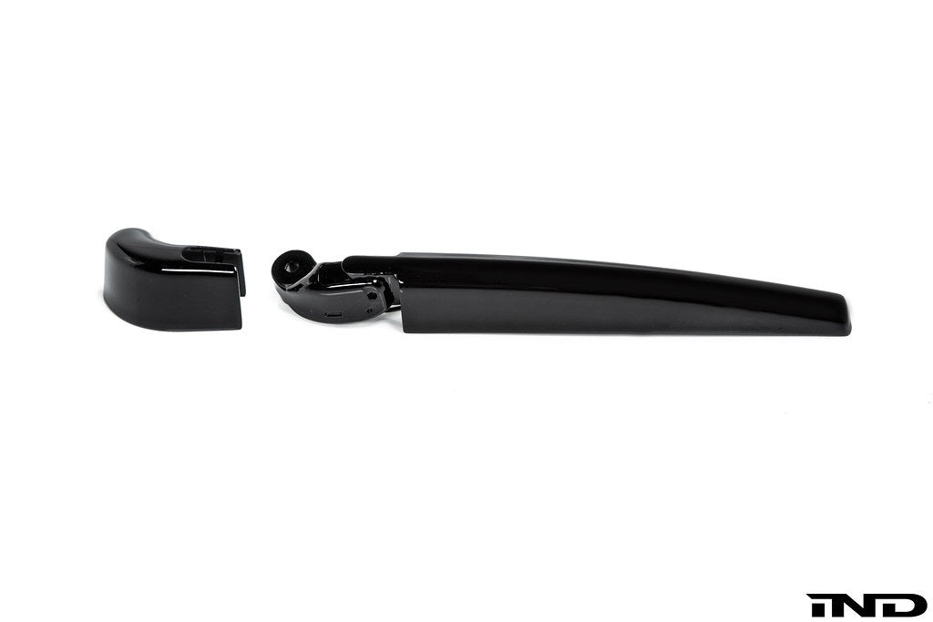 IND G05 X5 / F95 X5M Painted Rear Wiper Arm + Cap - Gloss Black Secondary image