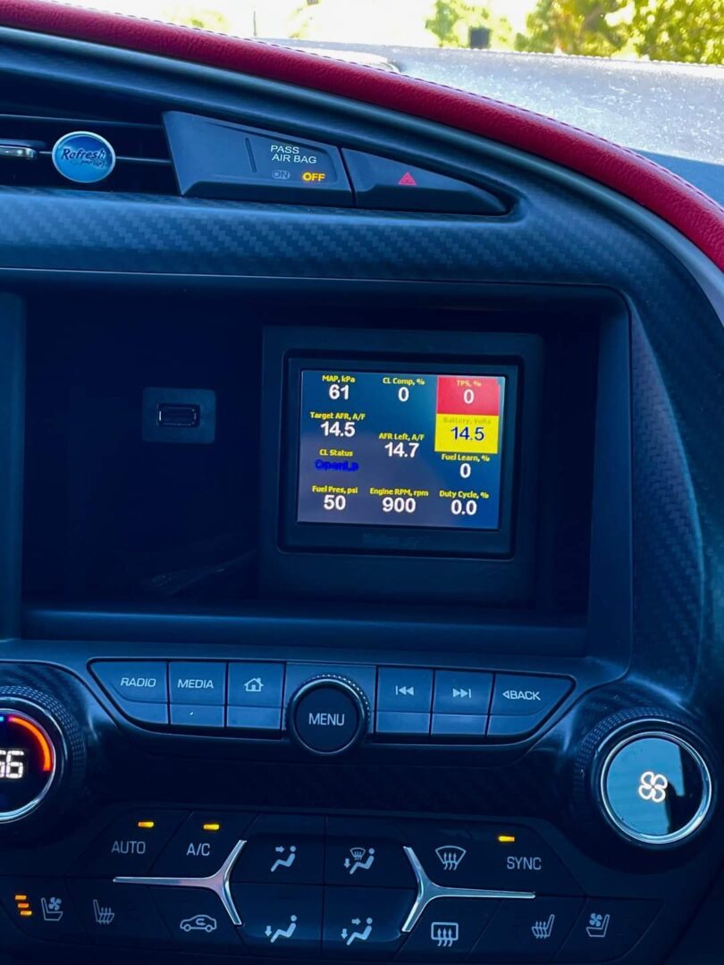 CPR C7 Holley 3.5” screen radio cubby mount