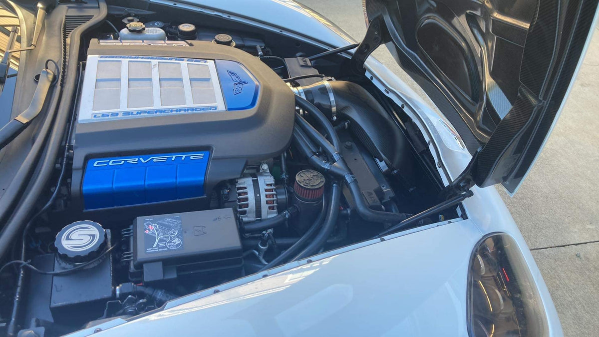 Kong Performance C6ZR1 Ram Air Intake System (Carbon)