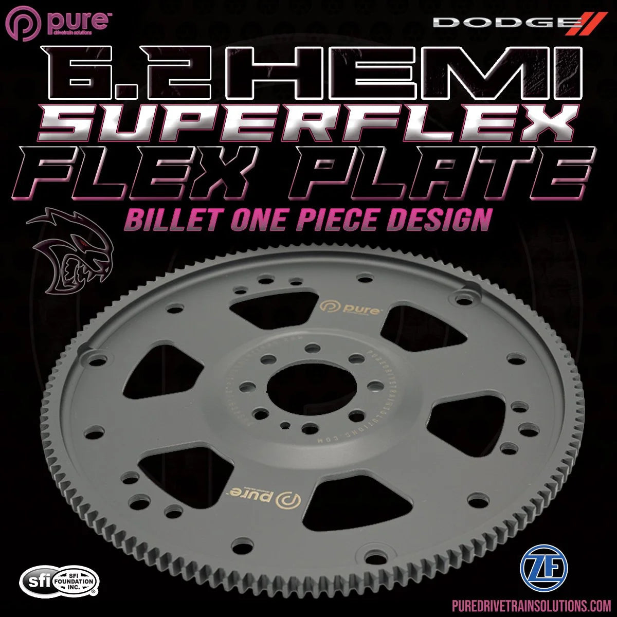 DODGE HELLCAT 6.2 GEN3 HEMI BILLET FLEXPLATE