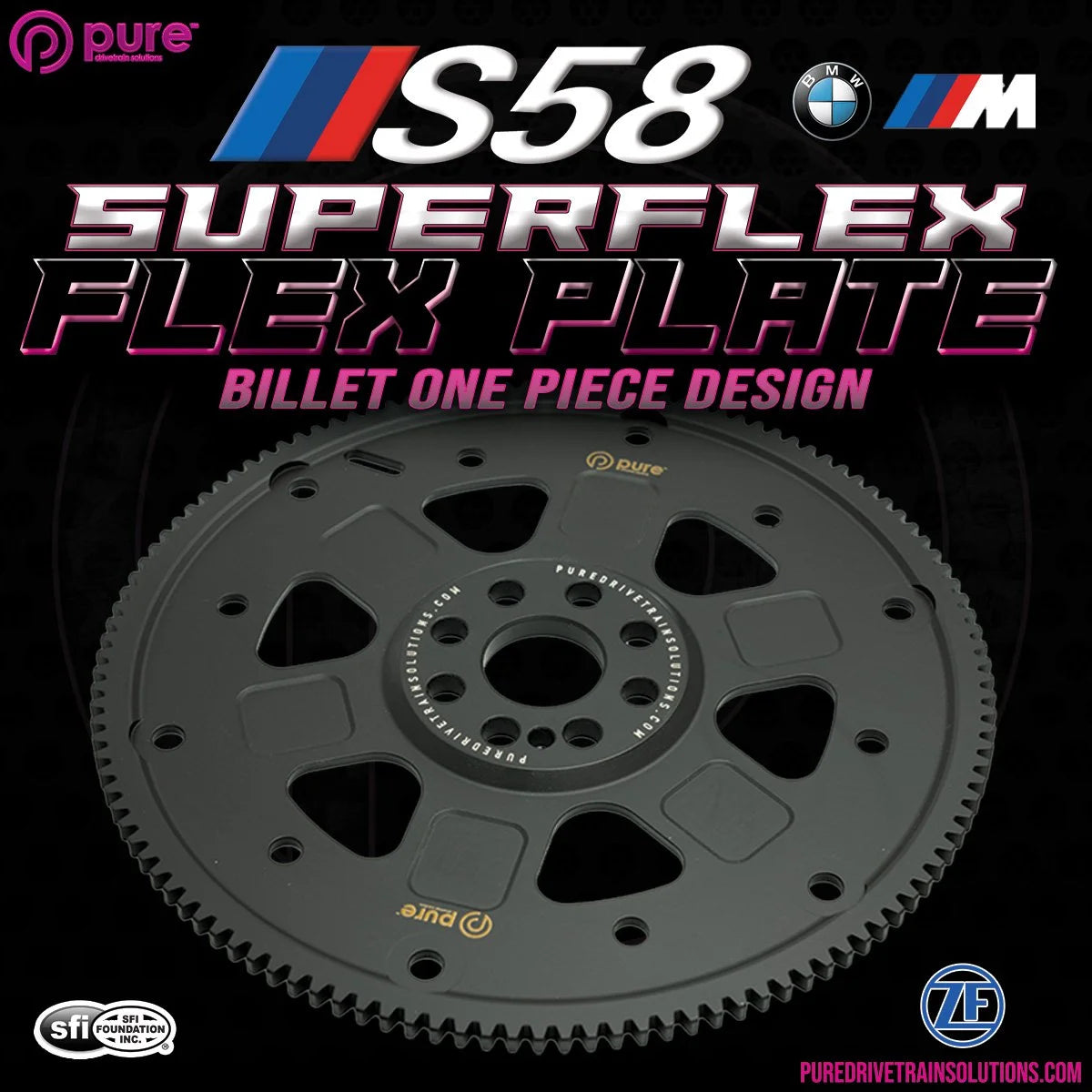 S58 BMW BILLET FLEXPLATE Main image