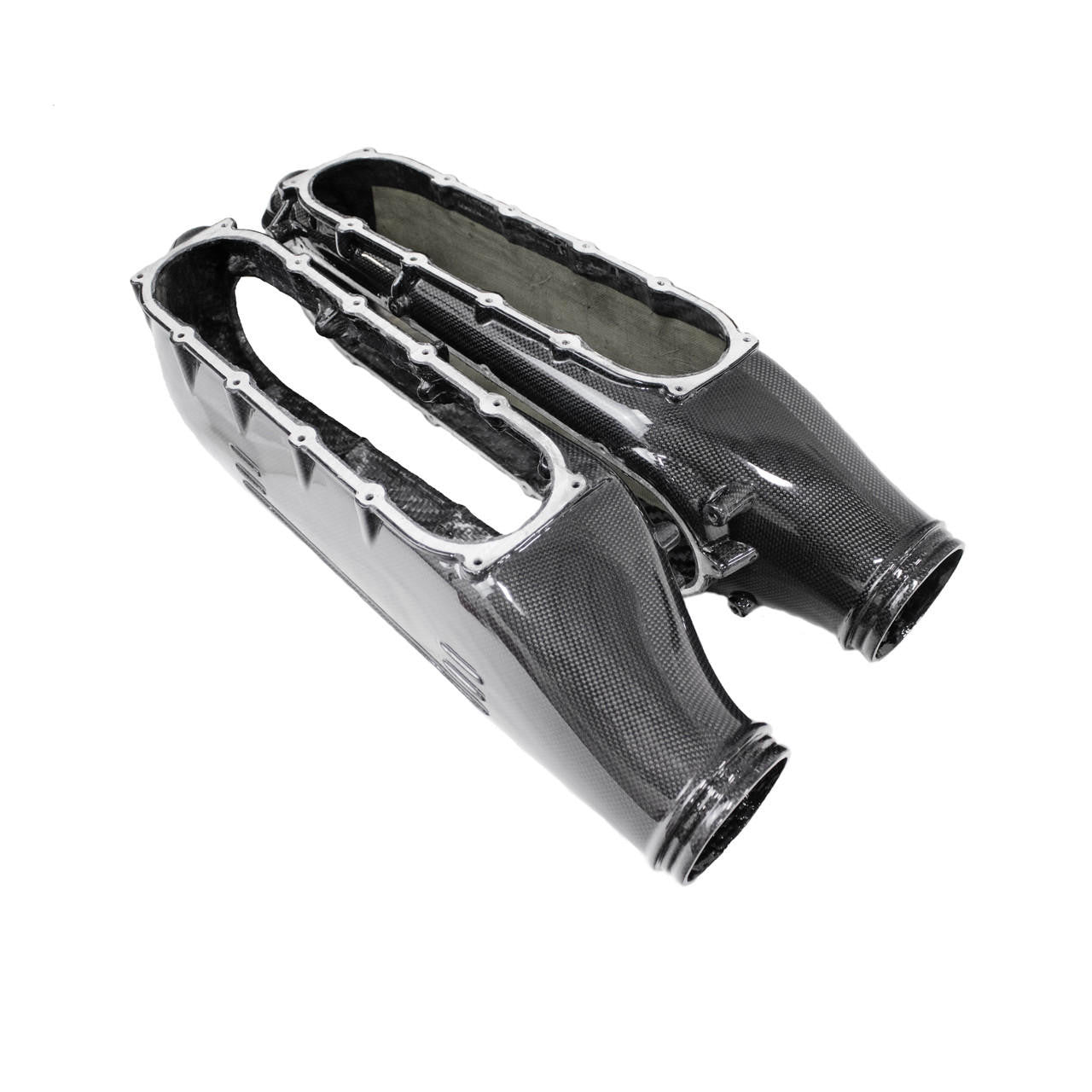 Carbon Fiber Italia Air Intake Manifolds - Ferrari 458 Italia/Speciale Secondary image