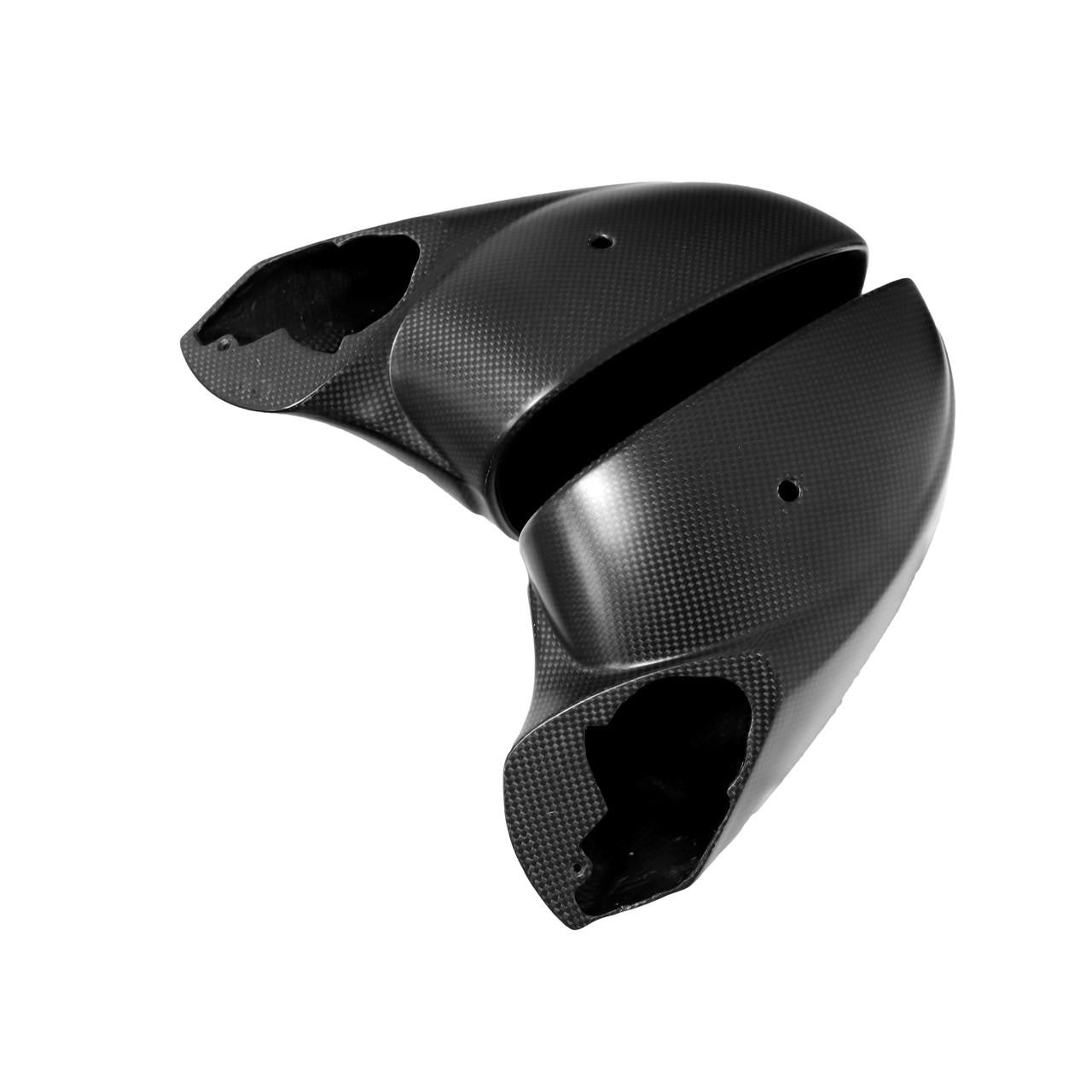 Carbon Fiber MATTE Mirror Housings With Bases - Ferrari 458 Italia/Spider /Speciale Secondary image