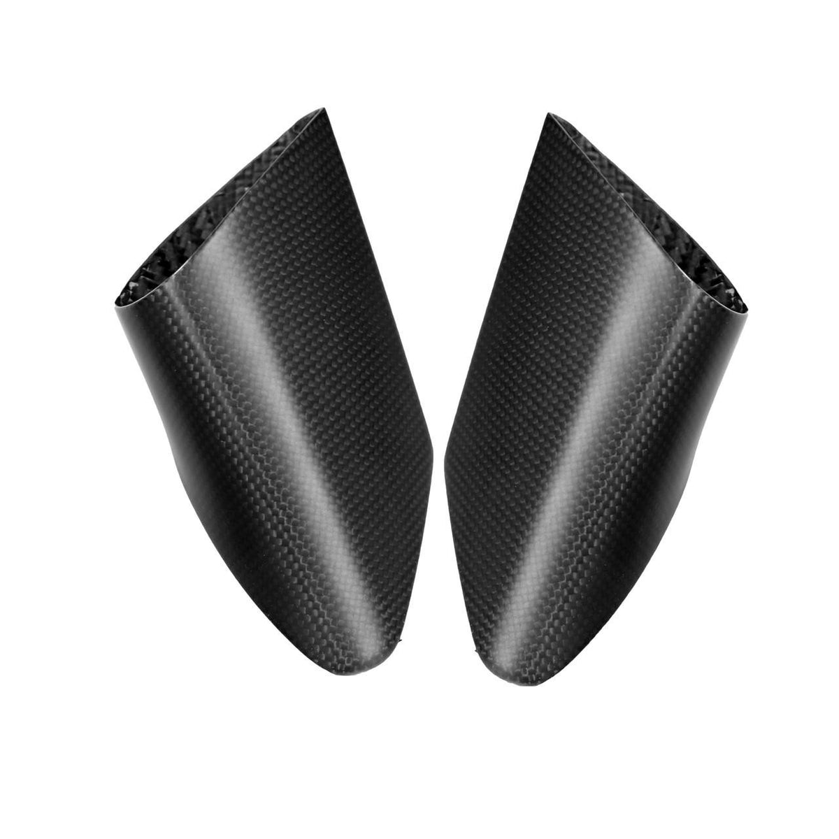 Carbon Fiber MATTE Mirror Housings With Bases - Ferrari 458 Italia/Spider /Speciale