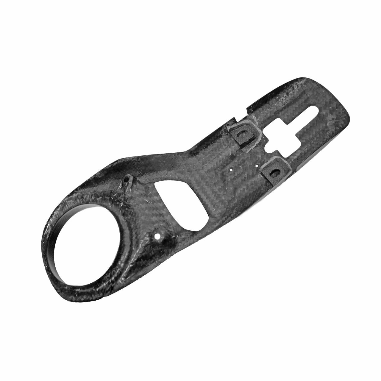Carbon Fiber Engine Bay Lock Latch Plate - Ferrari 488 Pista Secondary image