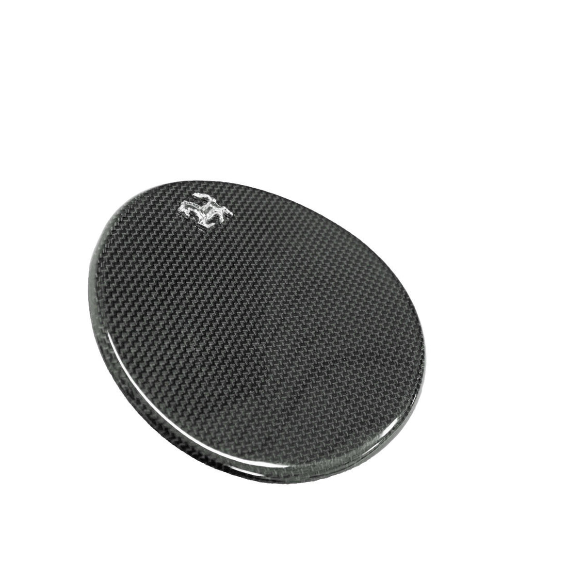 Carbon Fiber Fuel Door With Chrome Cavallino - Ferrari F12 Berlinetta