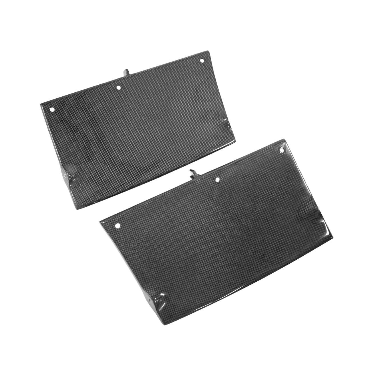 Carbon Fiber Right and Left Rear Bumper Diffuser Panels - Ferrari F12 Berlinetta Secondary image