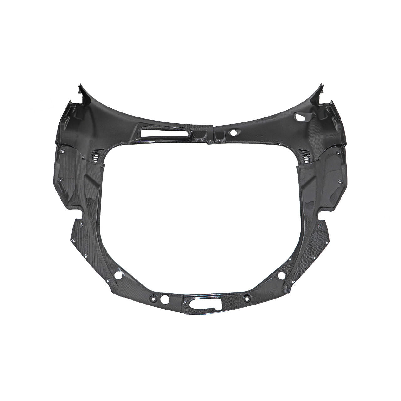 Carbon Fiber Front Bonnet Area Trim - Ferrari 458 Italia/Spider Secondary image