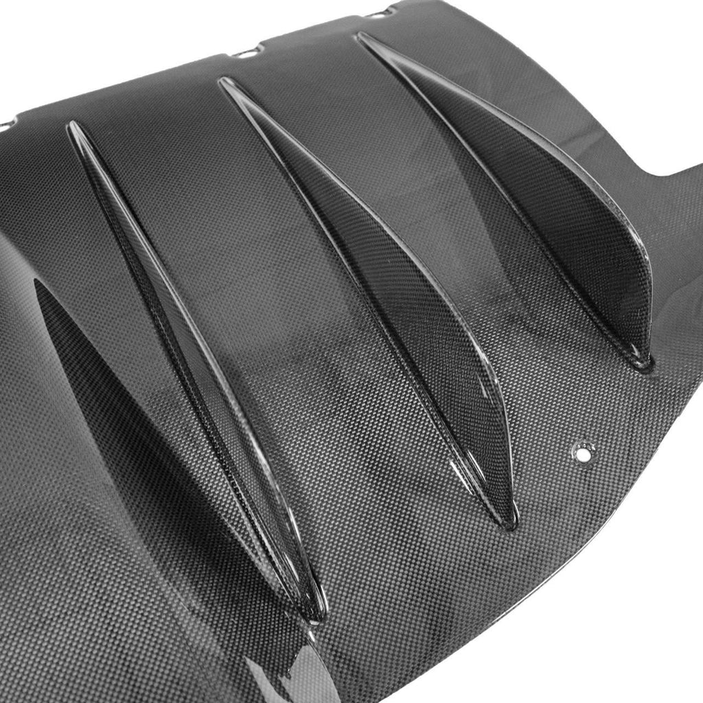Carbon Fiber Rear Diffuser - Ferrari 458 Italia/Spider