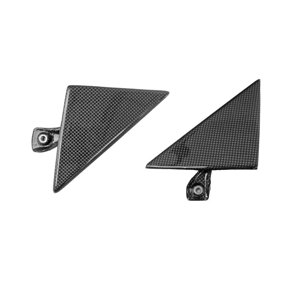 Carbon Fiber Outer Door Triangle Trim - Ferrari 488 GTB/Spider