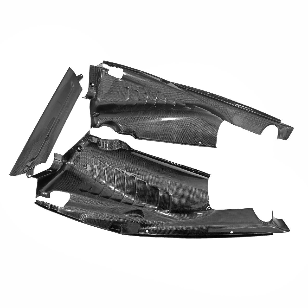 Carbon Fiber 3 Piece Engine Bay Set - Ferrari 488 Pista Secondary image