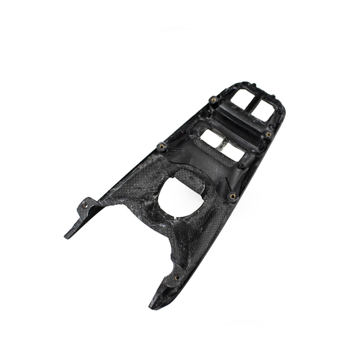 Carbon Fiber Center Console Window Switch Plate - Ferrari 488 GTB/Spider