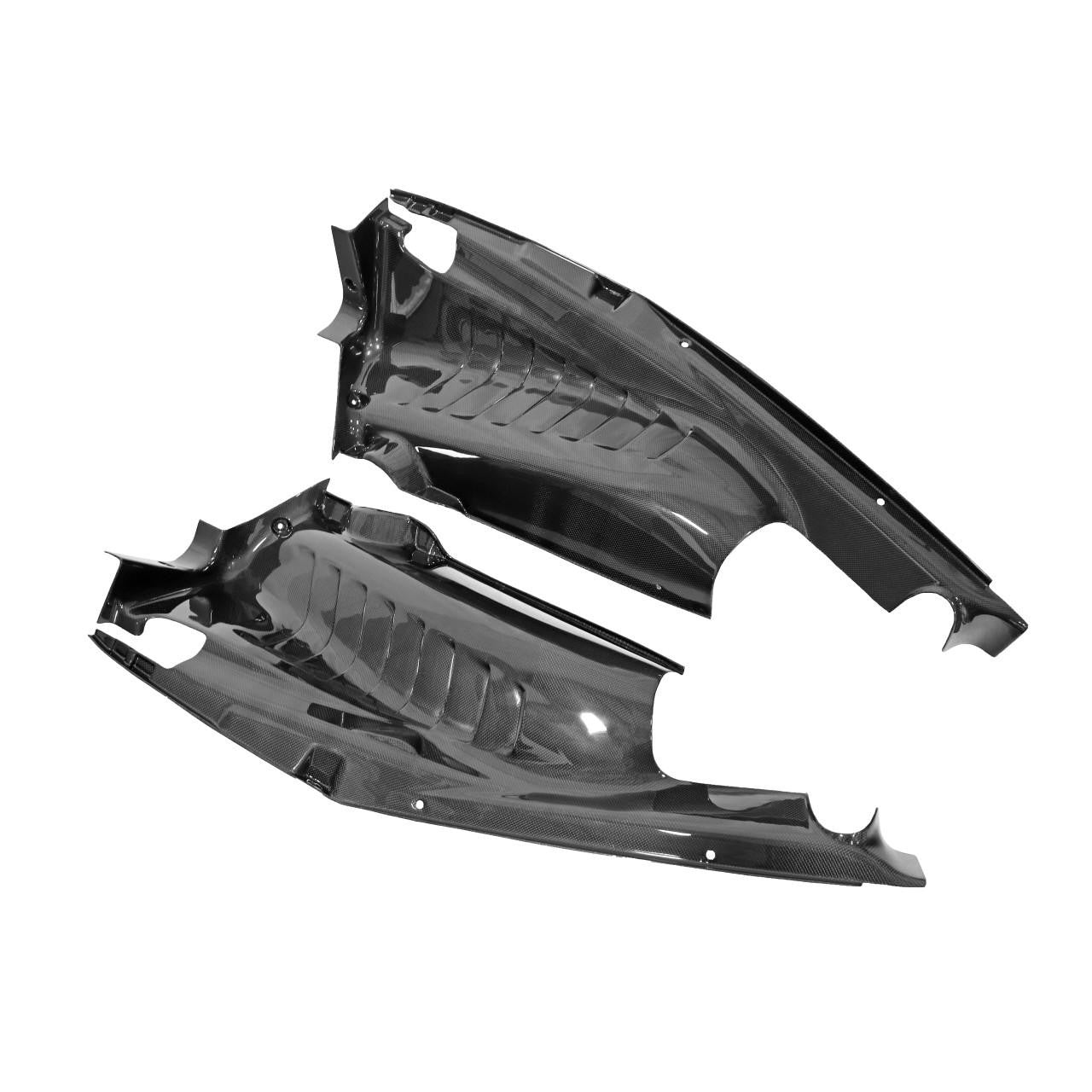 Carbon Fiber 3 Piece Engine Bay Set - Ferrari F8 Tributo, 488 GTB Coupe Secondary image