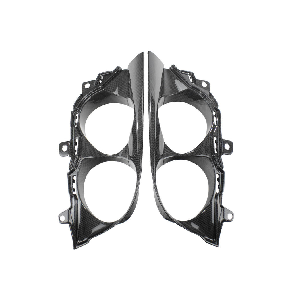 Carbon Fiber Rear Taillight Trim Bezels - Ferrari 812 Superfast