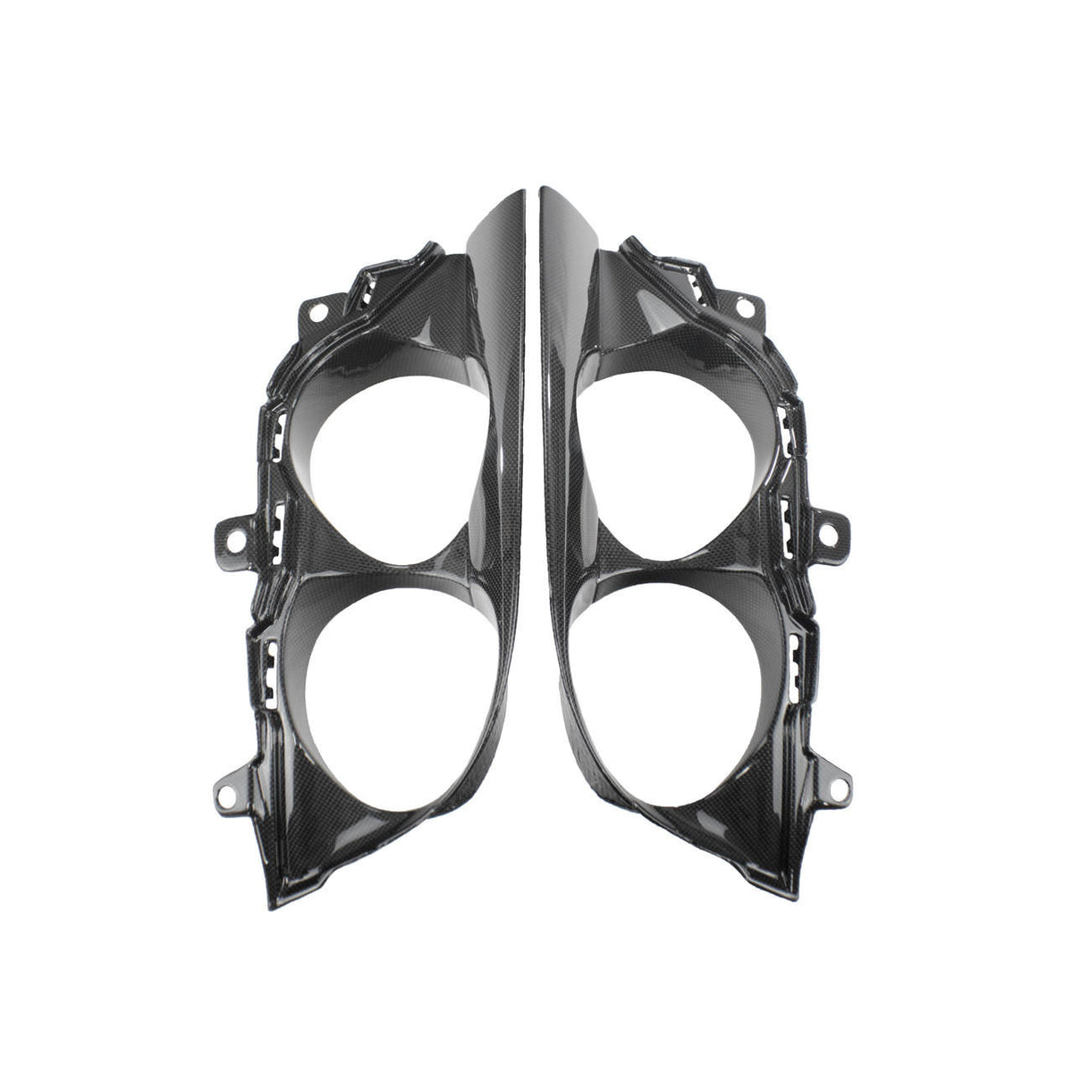 Carbon Fiber Rear Taillight Trim Bezels - Ferrari 812 Superfast