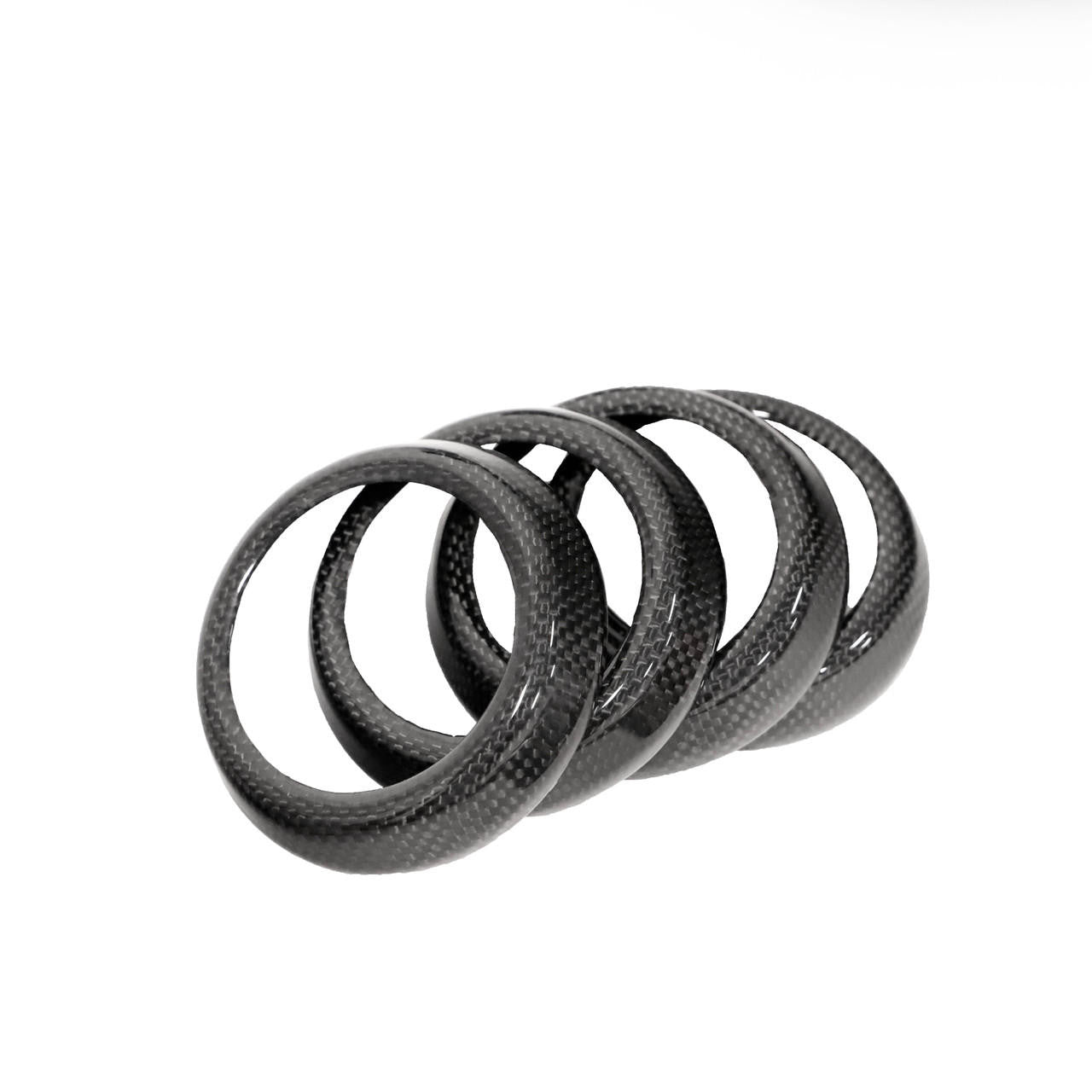 Carbon Fiber Dash Ring Covers - Ferrari California Secondary image