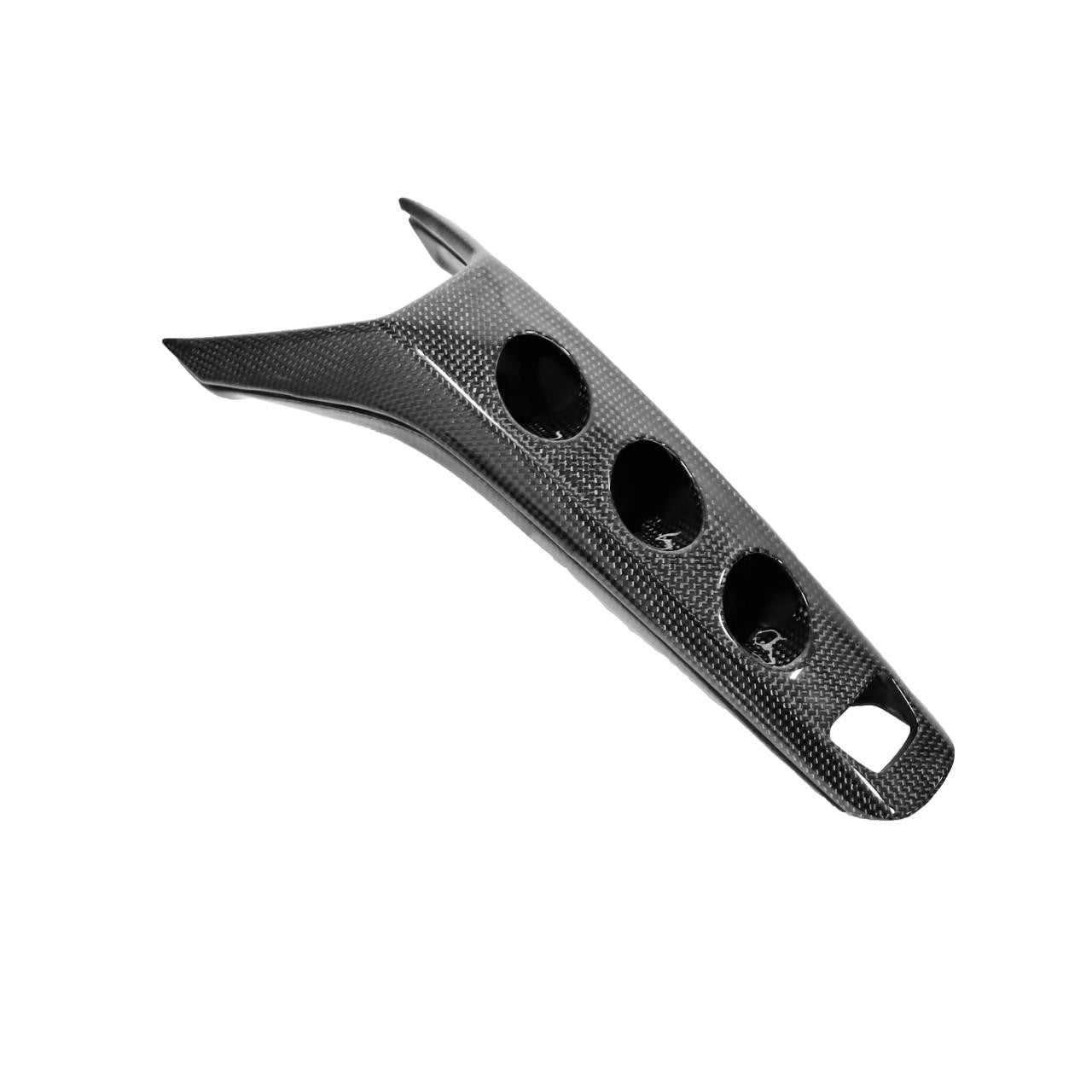Carbon Fiber Center Console Shifter Bridge - Ferrari 488 GTB/Spider Secondary image