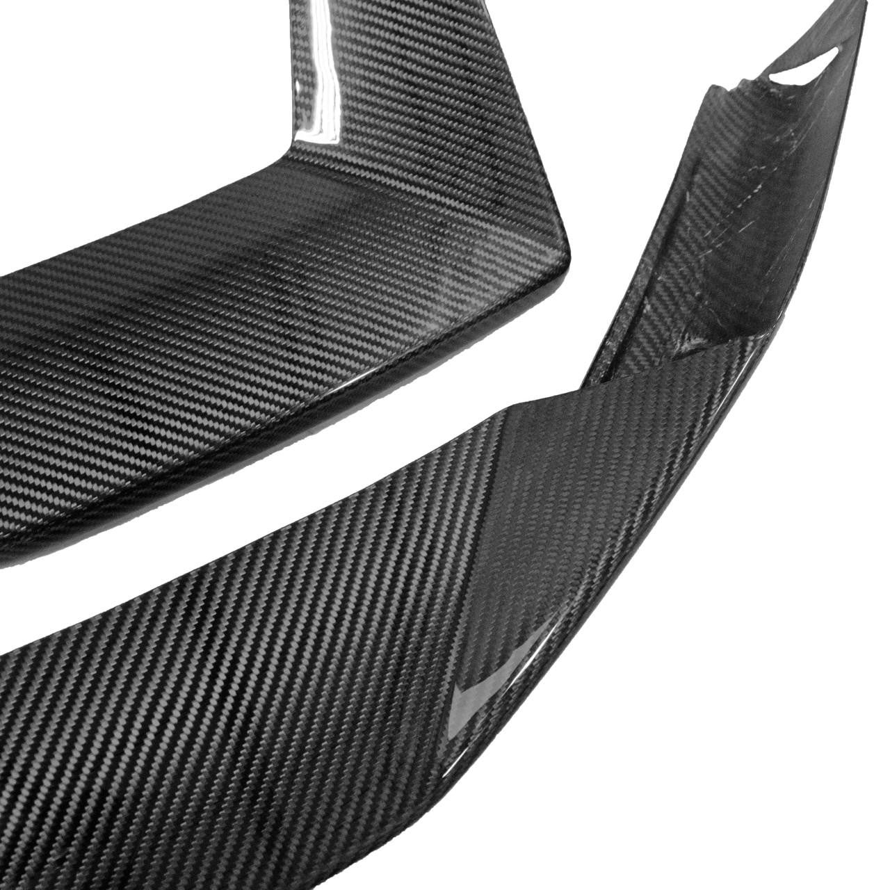 Carbon Fiber Front Bumper Splitters - Lamborghini Aventador Secondary image