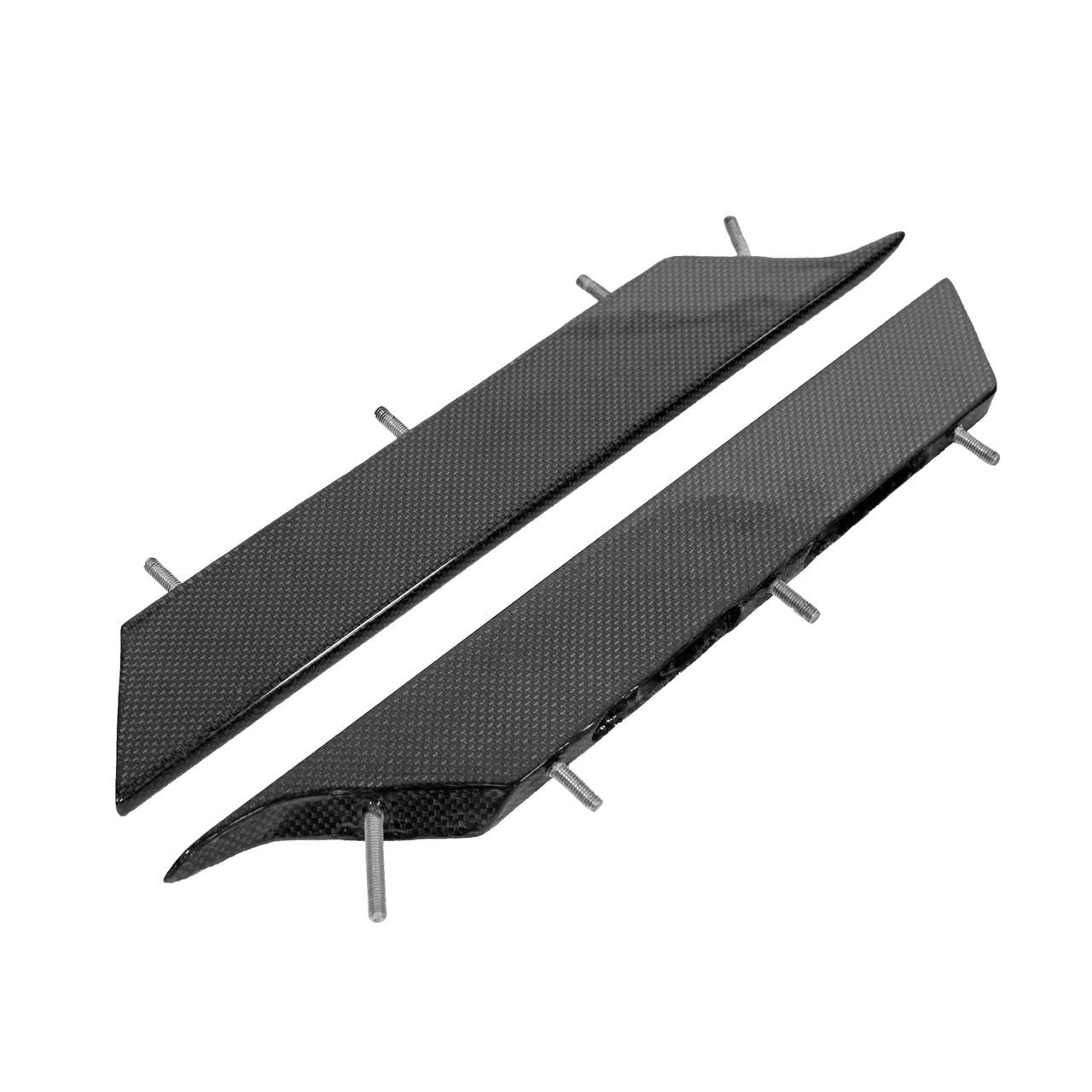 Carbon Fiber Front Fender Side Strakes/Blades Aston Martin Vantage V8 Secondary image