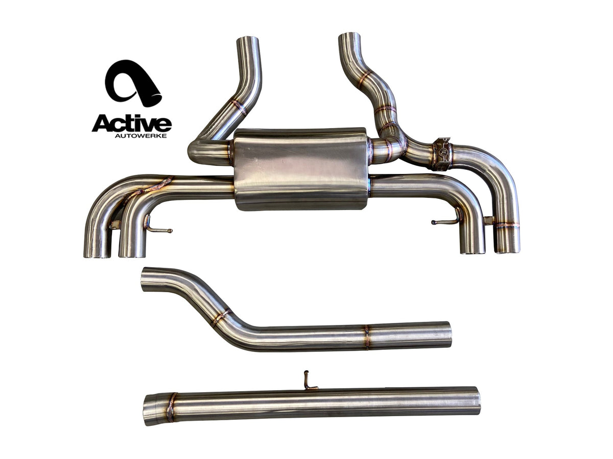 G2X M340i M440i Valved Rear Axle-back Exhaust Main image