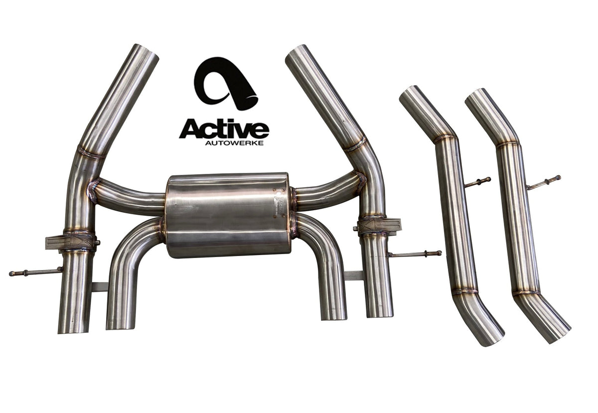 G80 M3 and G82 M4 Valved Rear Axle-back Exhaust