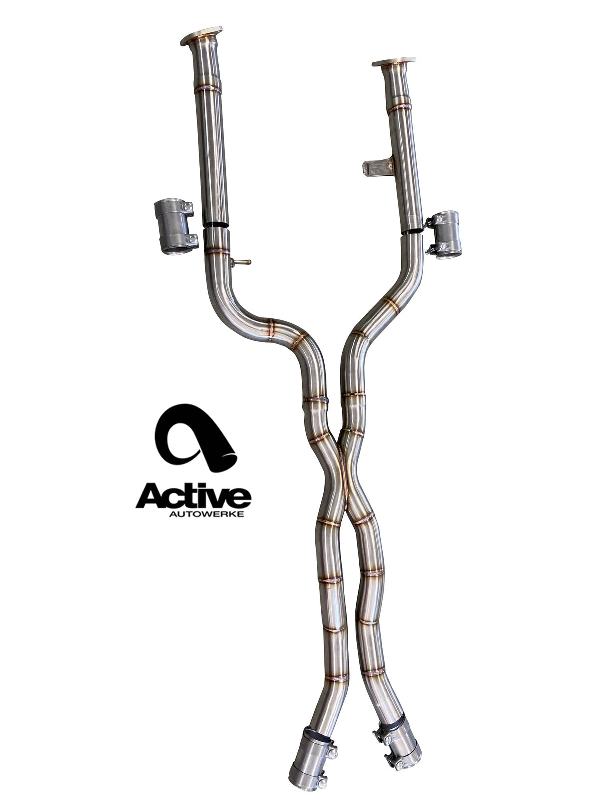 Active Autowerke G80/G82 M3/M4 Signature mid-pipe with X-Pipe Main image