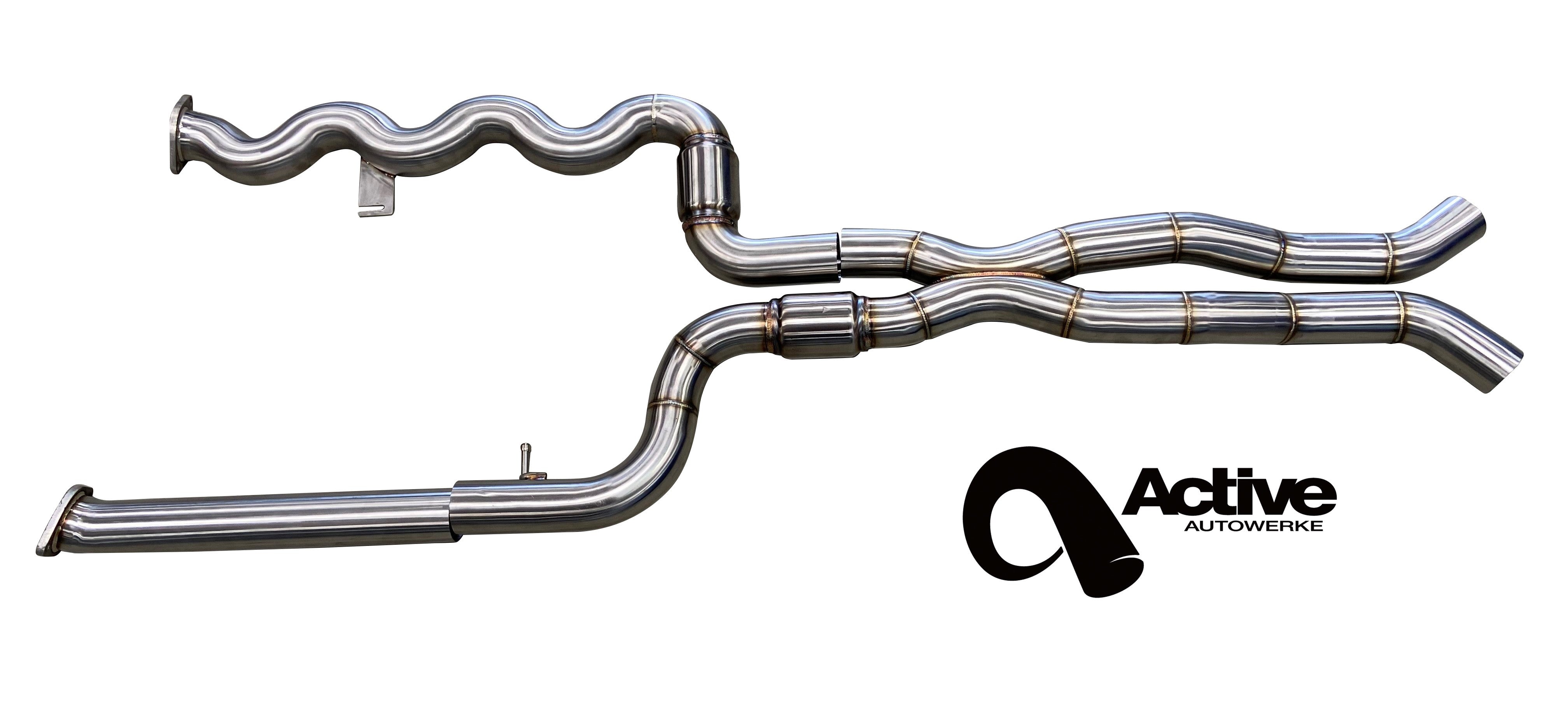Active Autowerke G87 M2 Gen 2 Signature Equal Length mid-pipe (US Patent 11248511, UK and EU patent 3882441) Secondary image