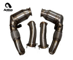 Active Autowerke G90 M5 GESI Catted Downpipes