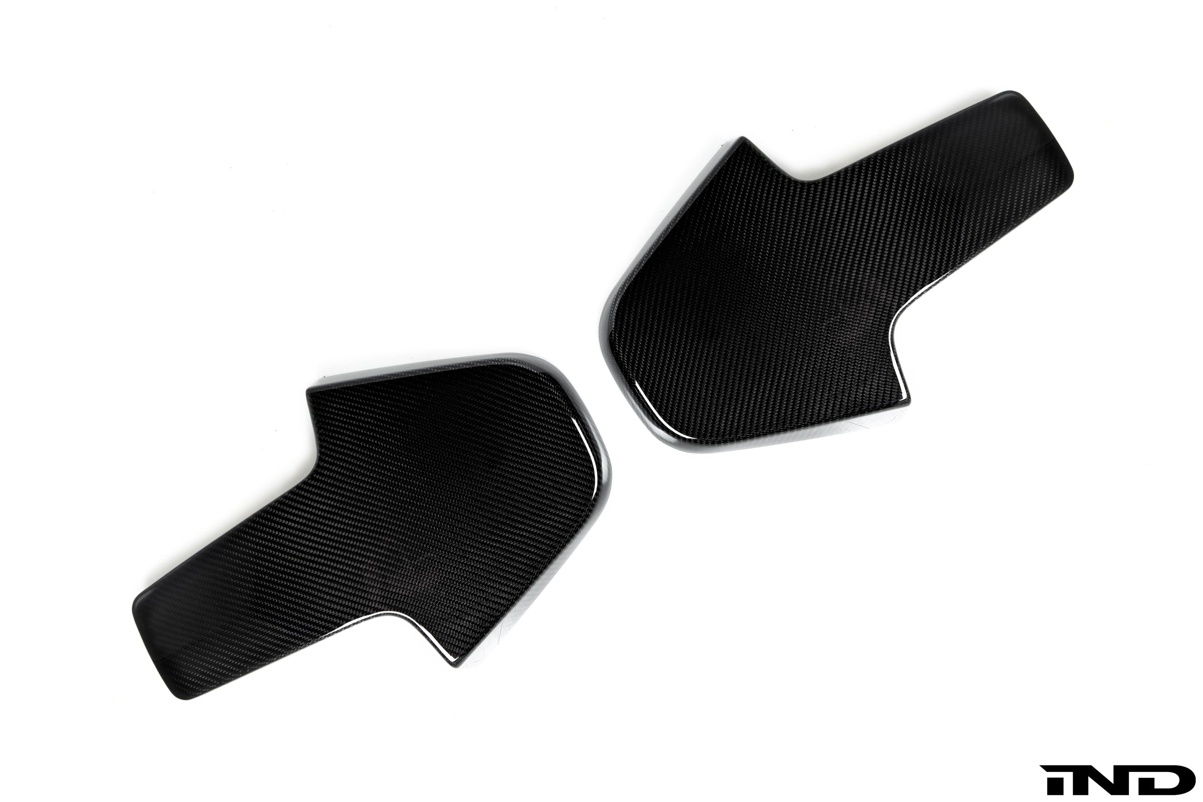 AutoTecknic Dry Carbon Comfort Seat Back Cover Set Secondary image