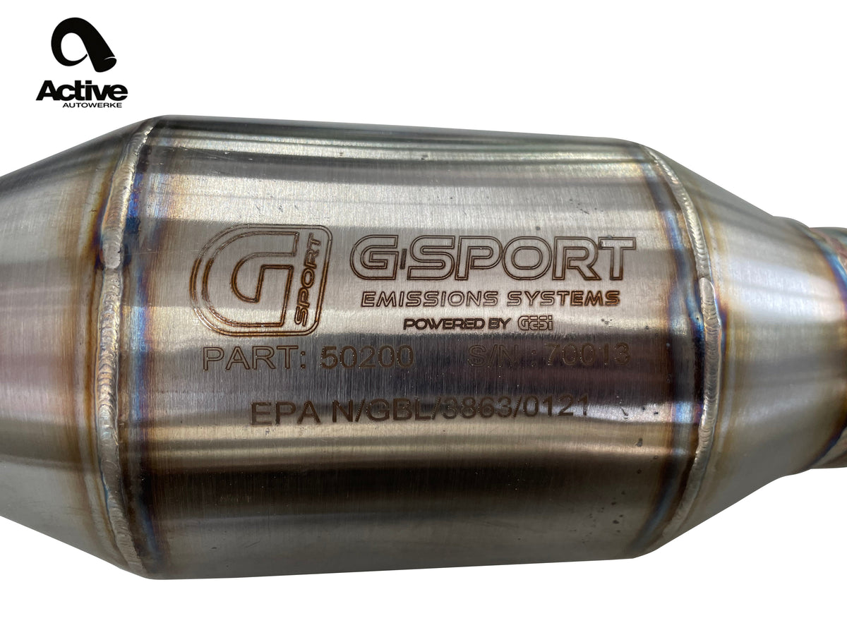 Active Autowerke E9X M3 AFlow Super High Flow Cats Upgrade for Signature X Pipe