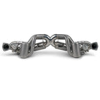 Fabspeed Porsche 718 GT4 RS Titanium Valved X-Pipe Cat-Back Exhaust System (2022+)