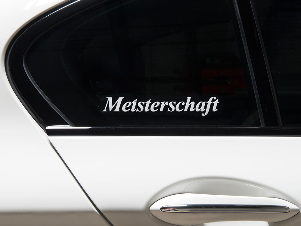 Meisterschaft Decal - Transparent Background | 2 pcs