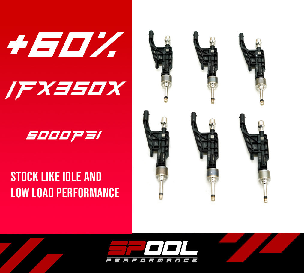 Spool Stage 2 IFX350X Upgraded DI Injectors +60% [Gen 2 B58]