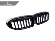 AutoTecknic G20 Pre-LCI 3-Series Painted Black Front Grille Secondary image