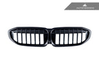 AutoTecknic G20 Pre-LCI 3-Series Painted Black Front Grille