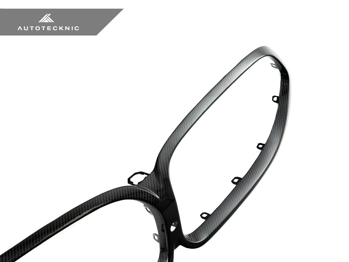 AutoTecknic F91 / F92 / F93 M8 Dry Carbon Front Grille Surrounds Secondary image