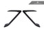 AutoTecknic F97 X3M / F98 X4M Dry Carbon Side Vent Set