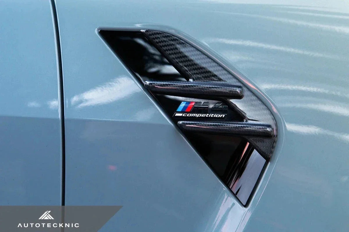 AutoTecknic G8X M3 / M4 Dry Carbon Fiber Fender Trim Set Secondary image