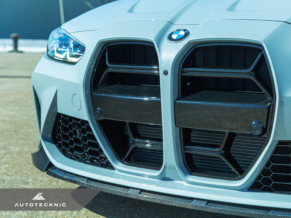 AutoTecknic G8X M3 / M4 Gloss Black Competizione Sport Front Grille Secondary image