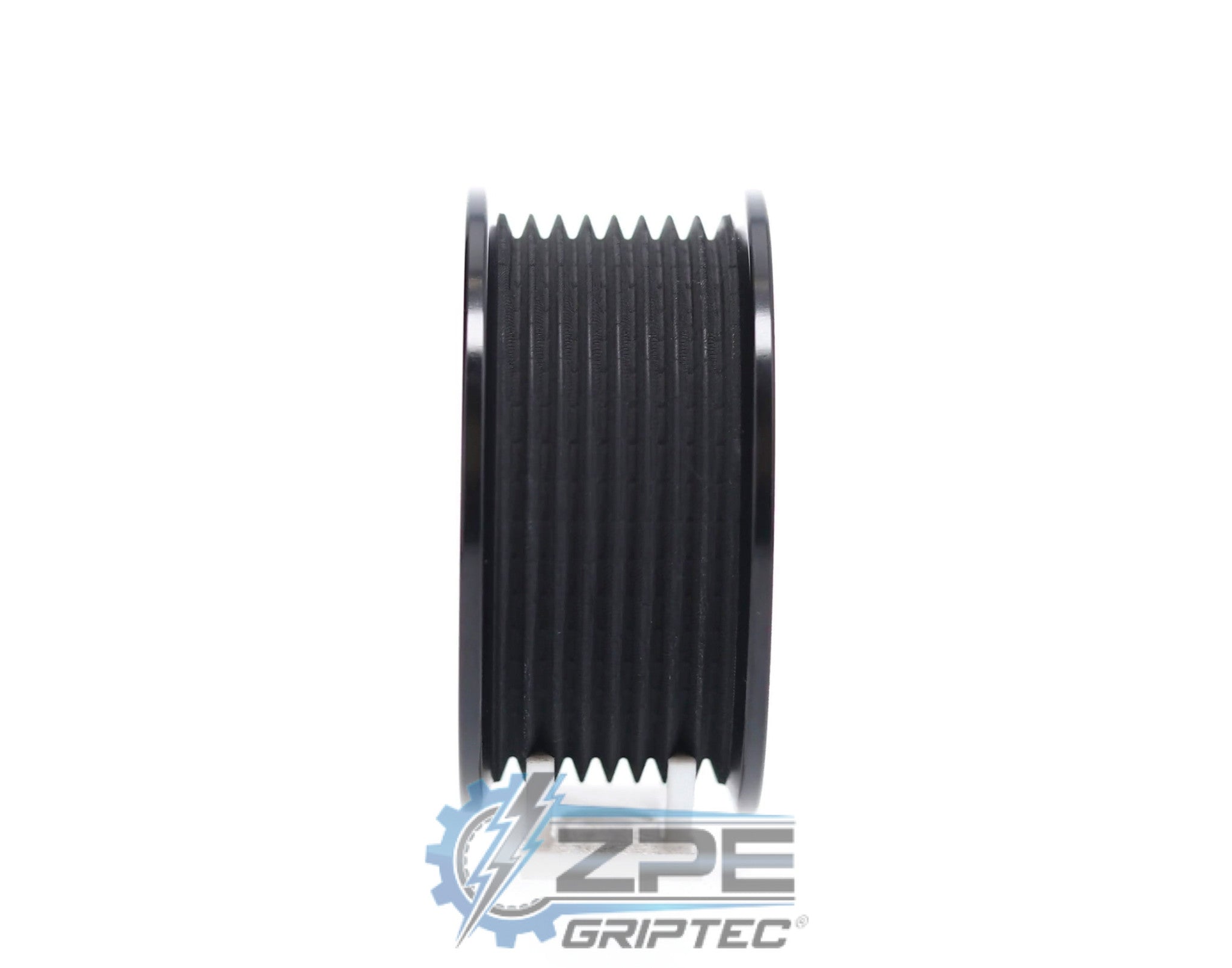 2.90" 8 Rib ZPE GripTec® 2pc Magnuson Heartbeat TVS L3 Black Pulley Only Secondary image