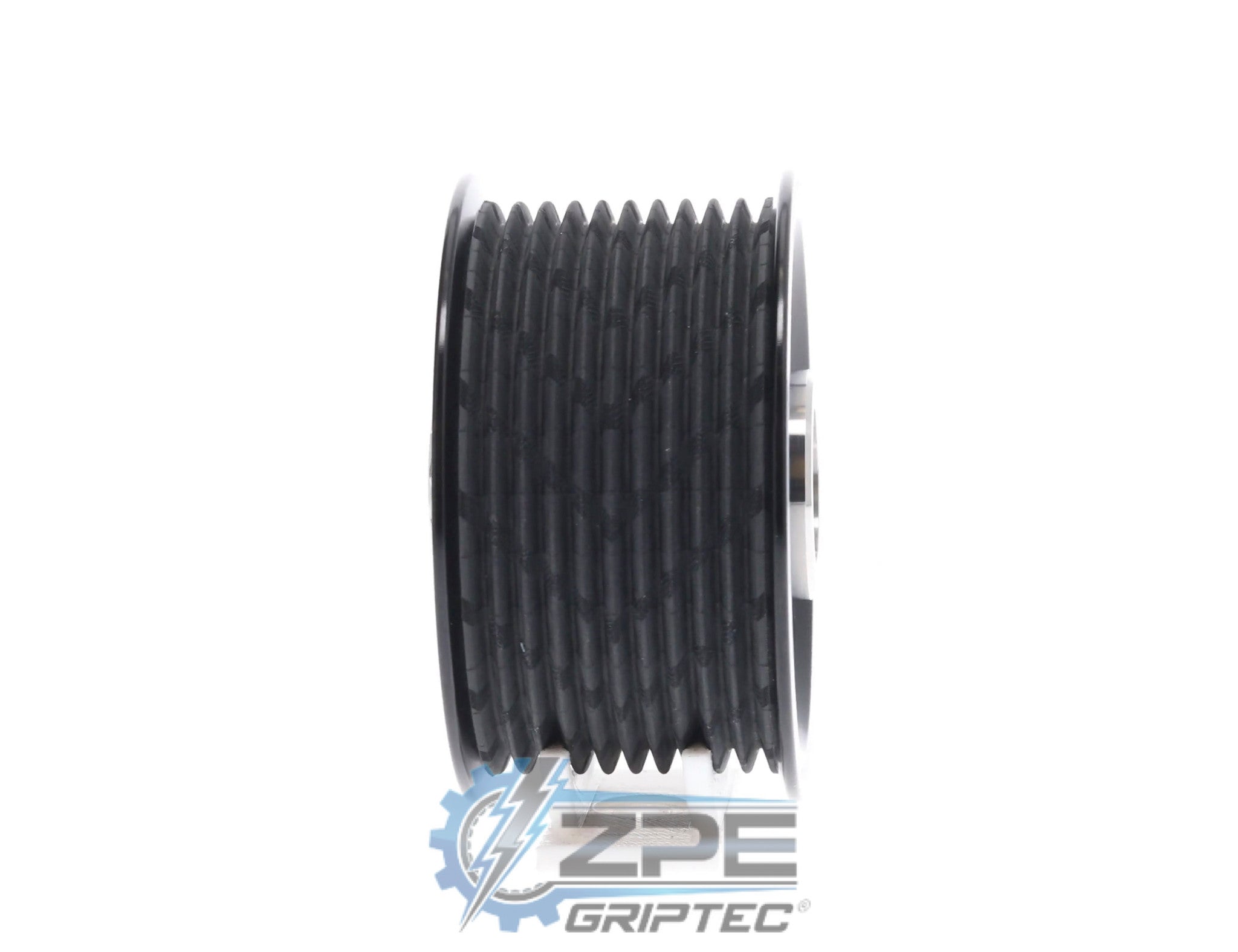 2.90" 10 Rib ZPE GripTec® 2pc HellCat L2V Black Pulley & Hub Kit Secondary image